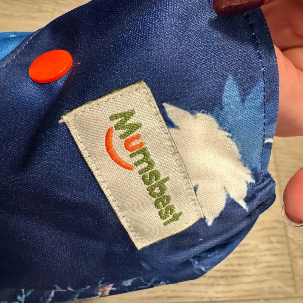 Mumsbest Reusable Cloth Diaper White Christmas Deer Pattern